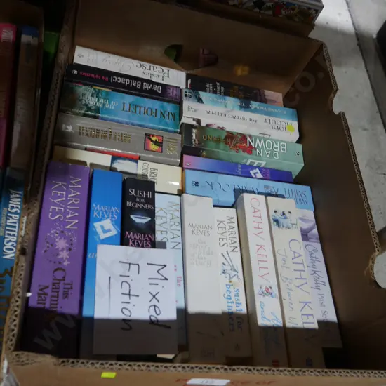 Mixed fiction books