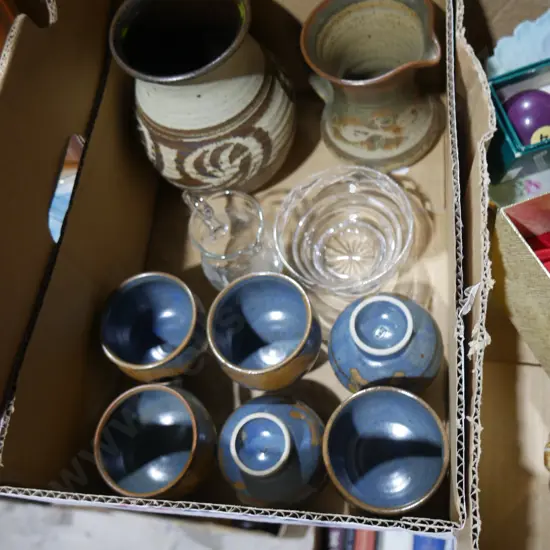 Pottery ware etc