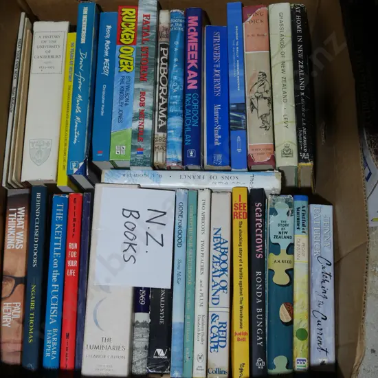 New Zealand books
