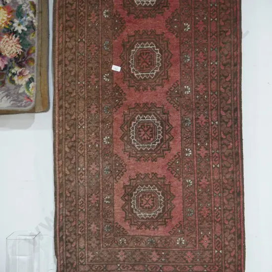 Hand knotted hall runner etc
