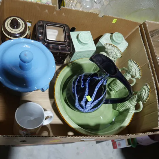 Pottery etc
