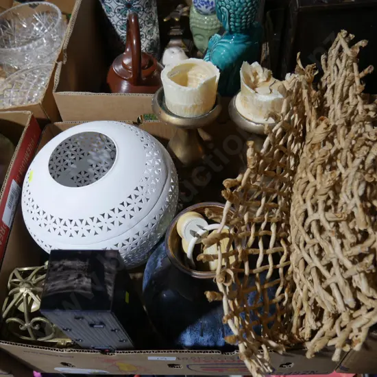 Candle holders etc