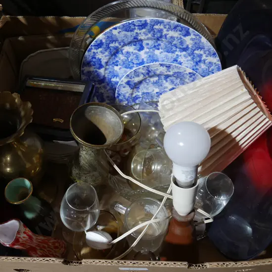Glassware etc