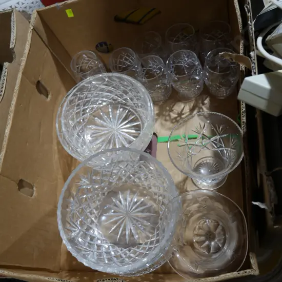 Crystal and glassware