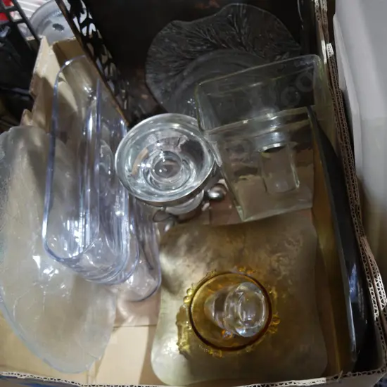 Glassware etc