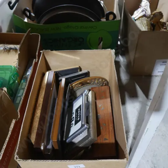 Picture frames etc