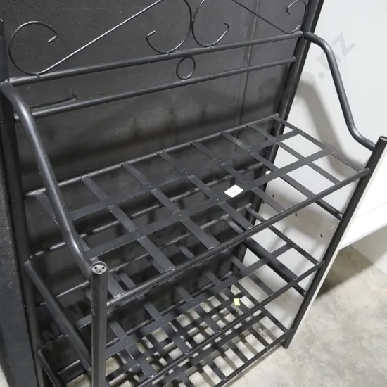 Metal shelf