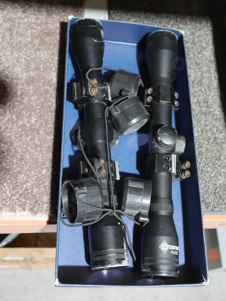 Two gun scopes Image 1++