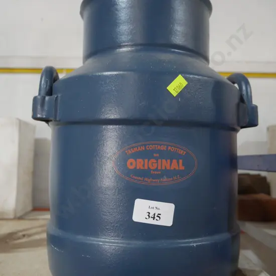 Pottery milk can