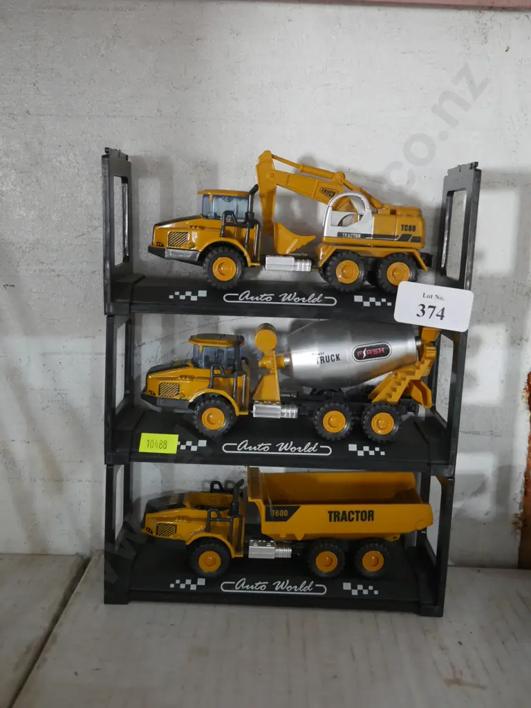 3 construction vehicle models Image 1++