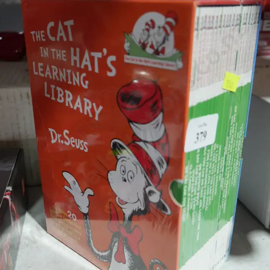 Dr Seuss The cat in the hat learning library books set