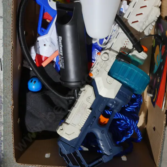 Nerf guns etc