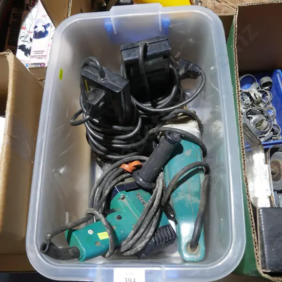Electric drills, multi boxes