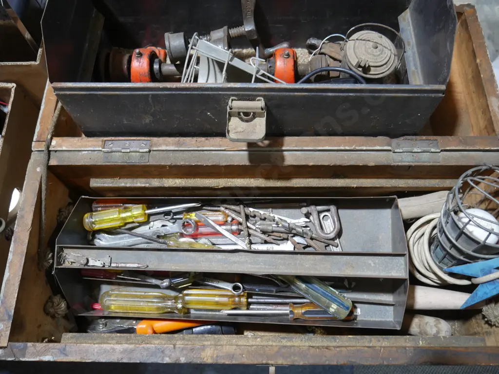 Two toolboxes and contents Image 1++