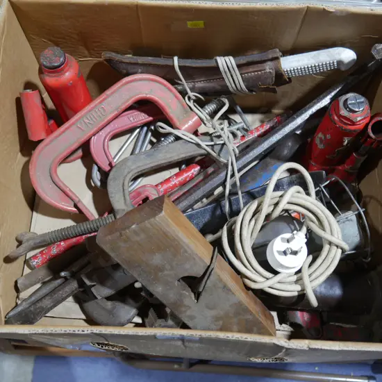 Assorted workshop tools