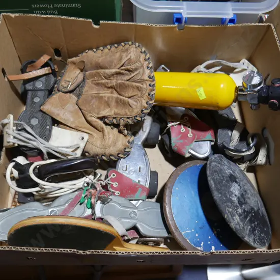 Vintage sports gear etc