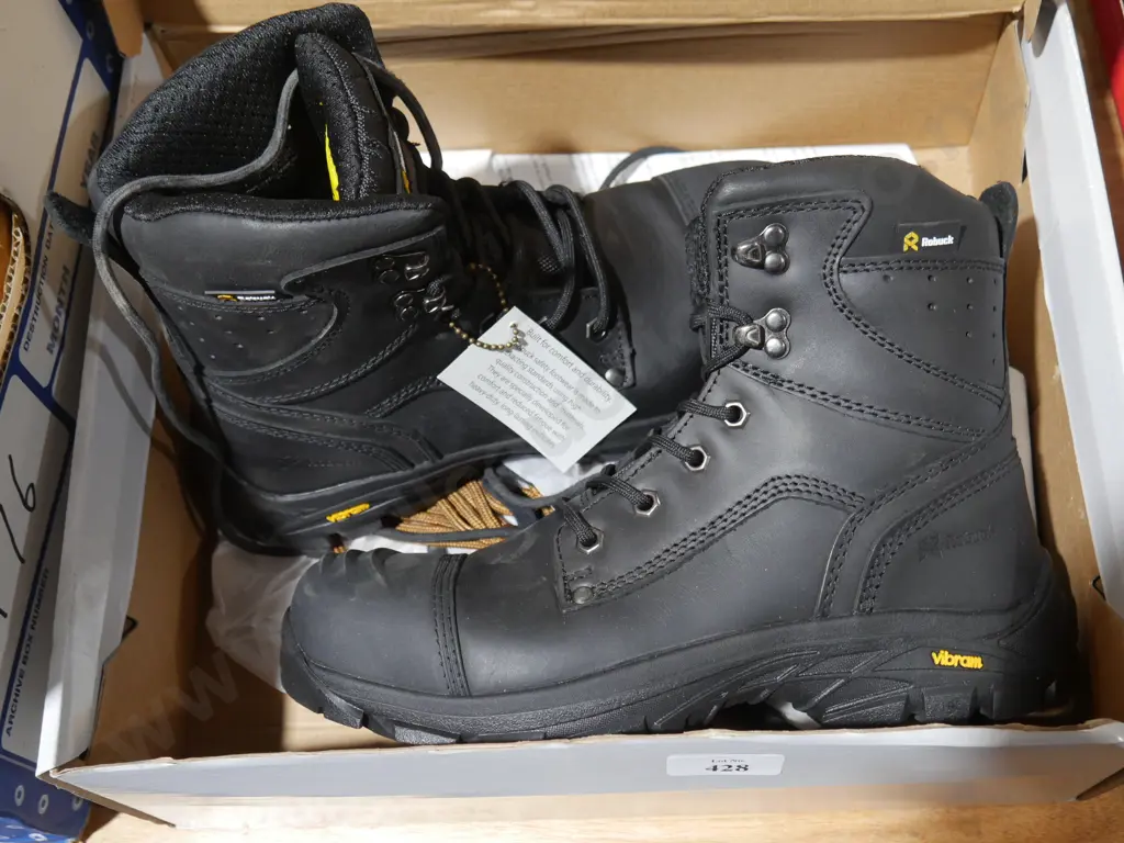 Robuck steel cap work boots size 7 Image 1++