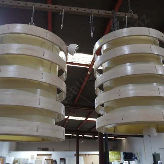 Two light fittings