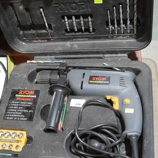 Ryobi power drill