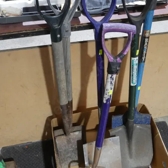Assorted garden tools