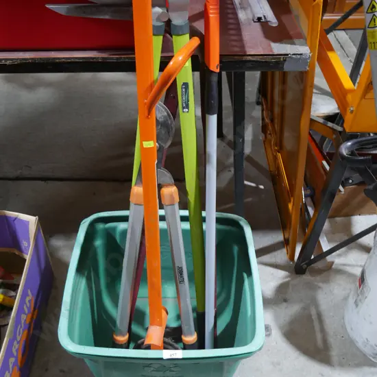 Garden tools etc