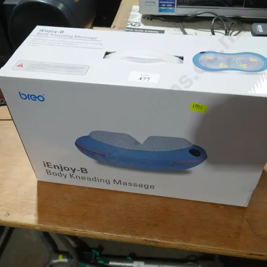 Body kneading massager