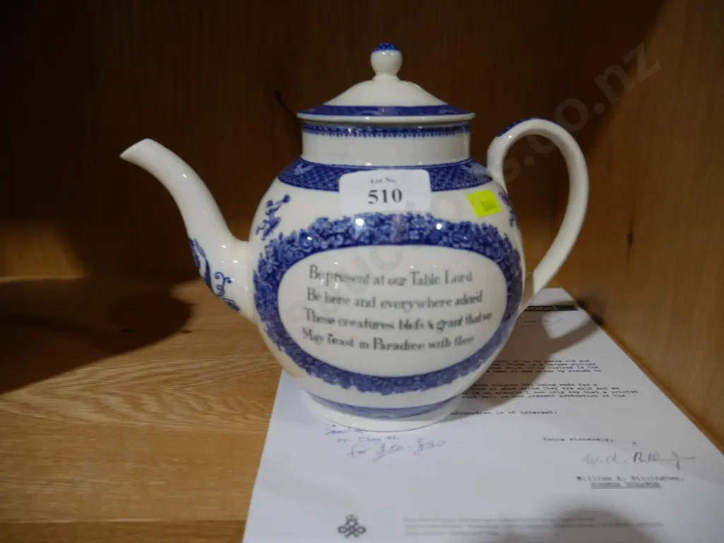 Wedgewood John Wesley teapot Image 1++