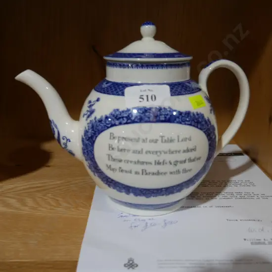 Wedgewood John Wesley teapot