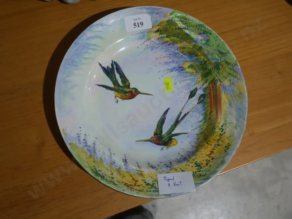 H. Boot signed Grimwades plate Image 1++