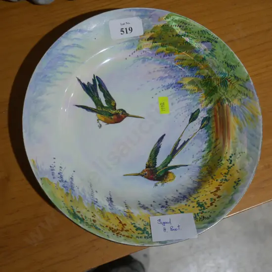 H. Boot signed Grimwades plate