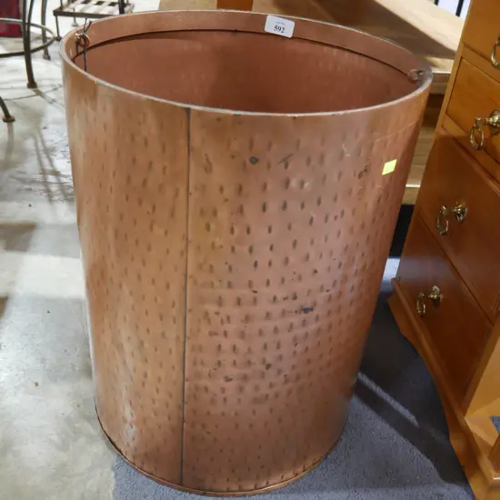 Copper bin