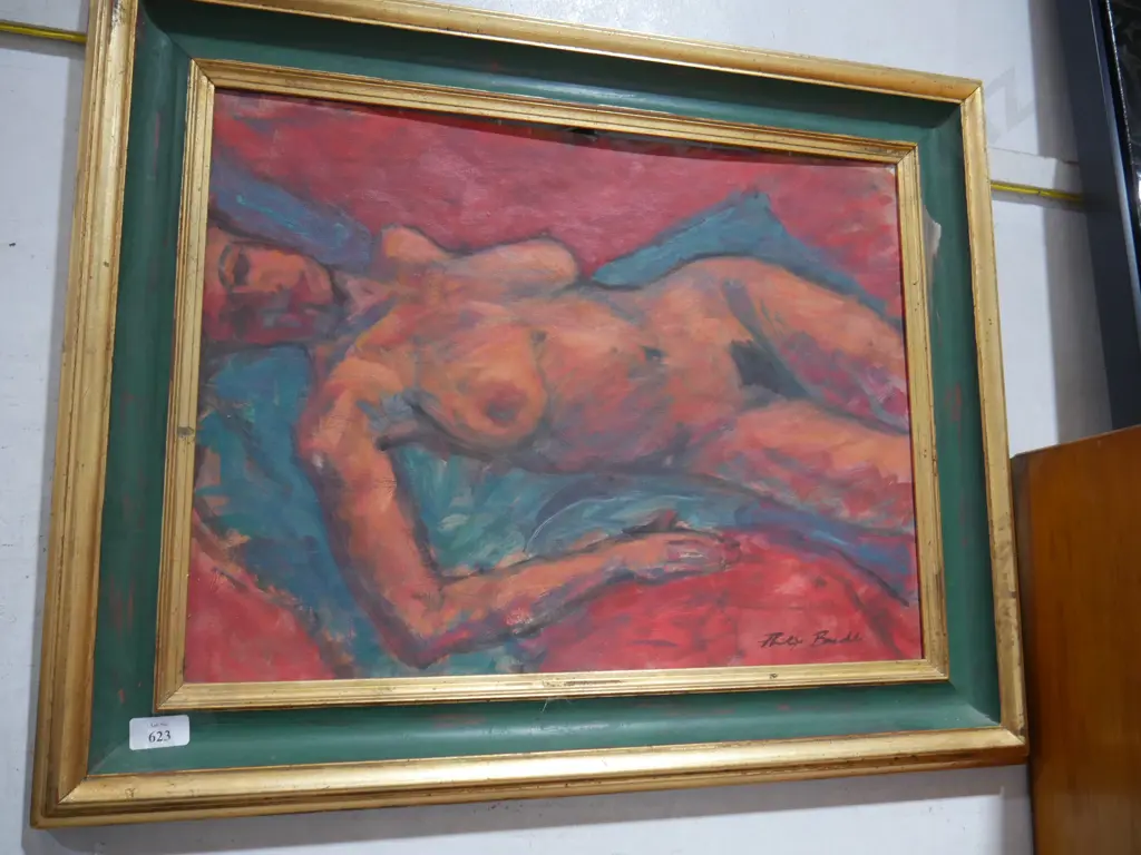 Nude oil painting - Philip Beadle Image 1++