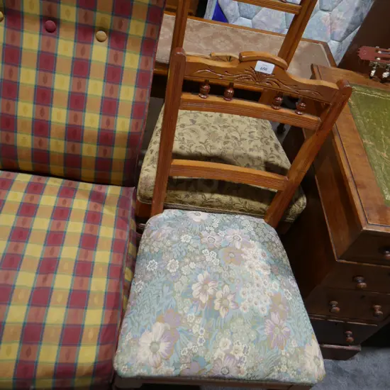 Two dining chairs
