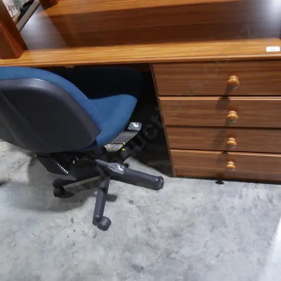 Desk and office chair