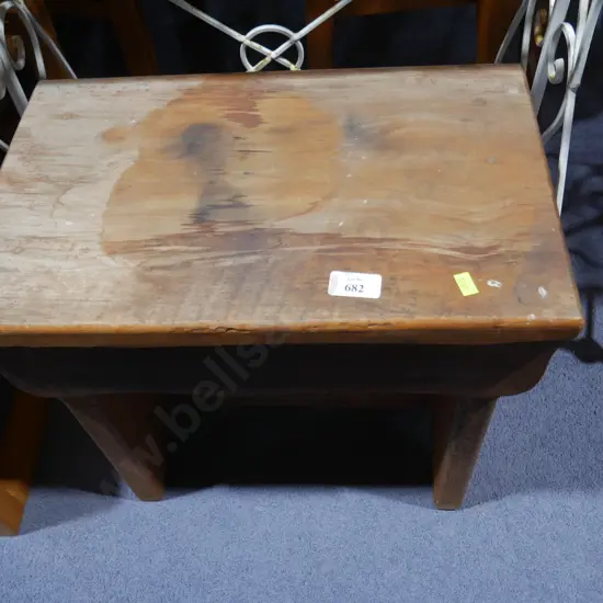Wooden stool