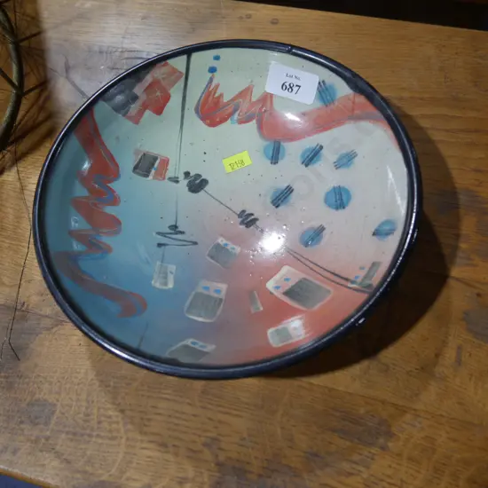Pottery bowl, Darryl Robertson