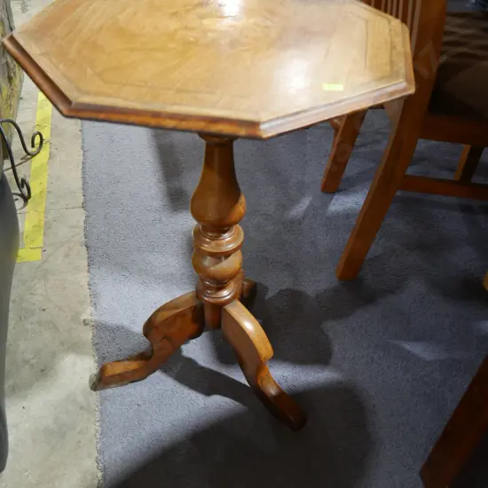 Inlaid wine table