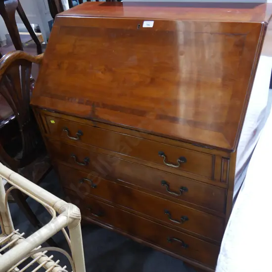 Drop front desk