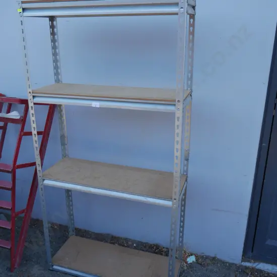 Metal shelf