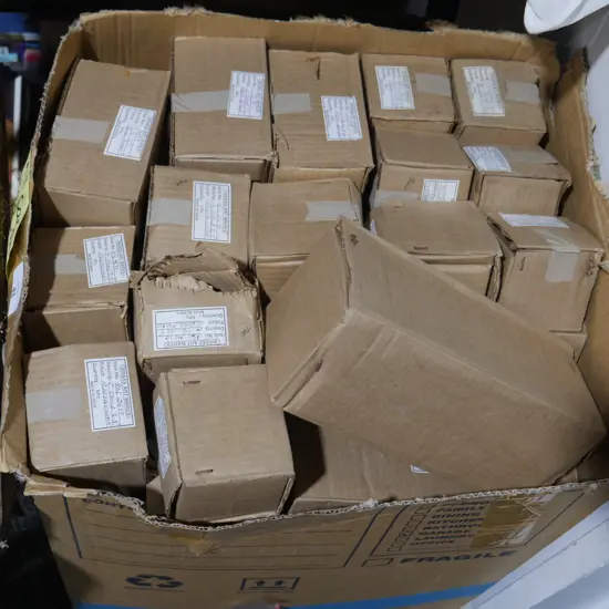 Box of candle holders