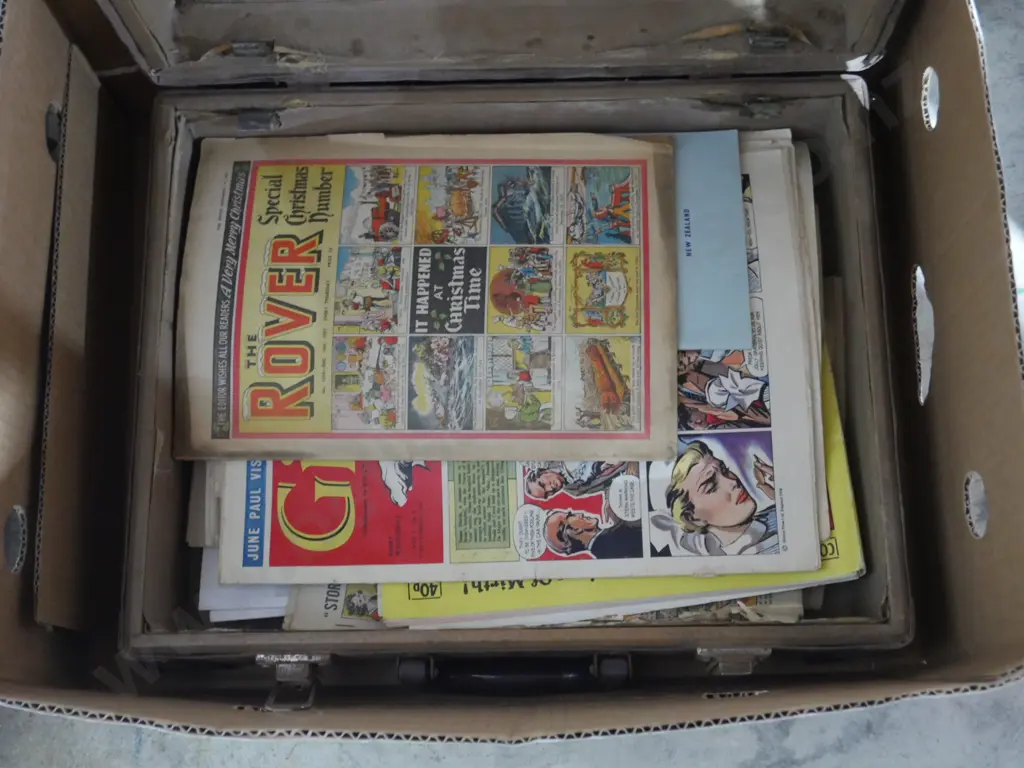 Briefcase of comics etc Image 1++