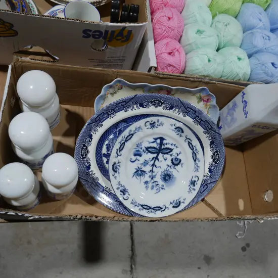 Blue and white china