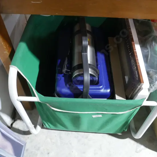Chily bin, picture frames etc