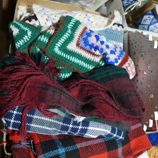 Assorted blankets