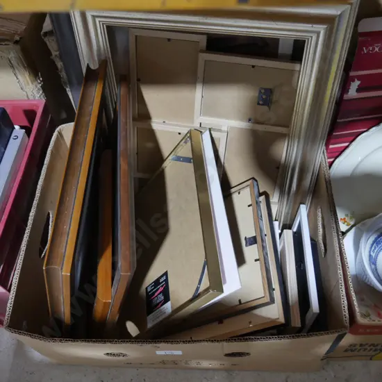Box of picture frames