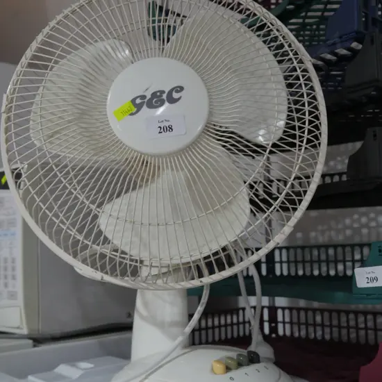 Desk fan