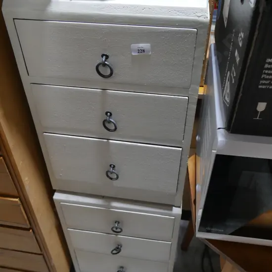 Pair of bedside drawers