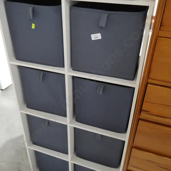Cube shelf unit