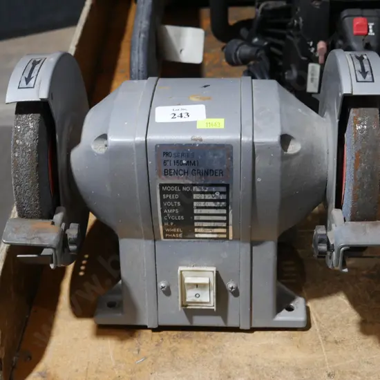 Bench grinder