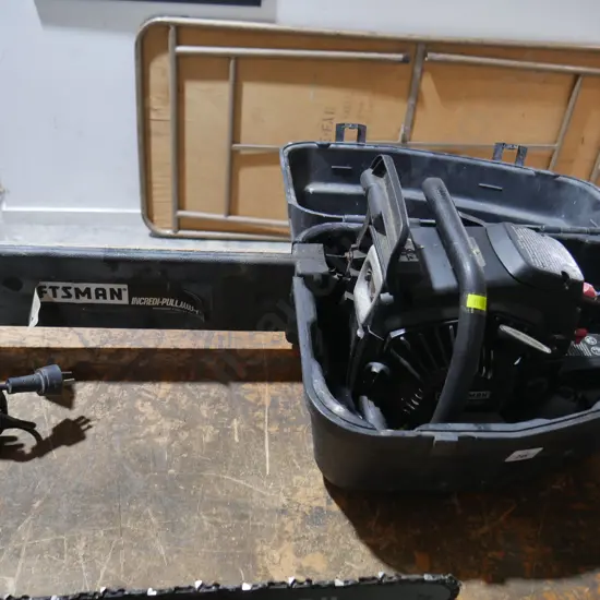 Craftsman chainsaw and case